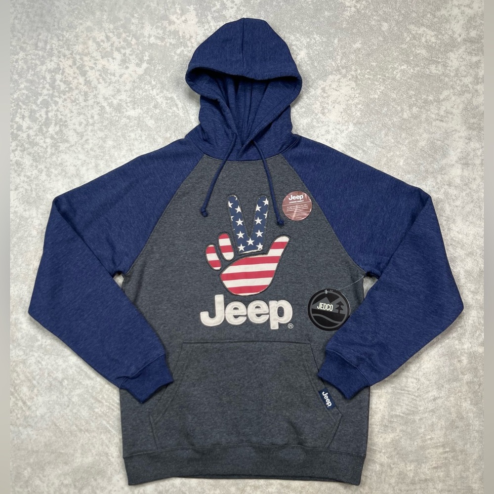 JEEP AMERICAN WAVE HOODED SWEATSHIRT